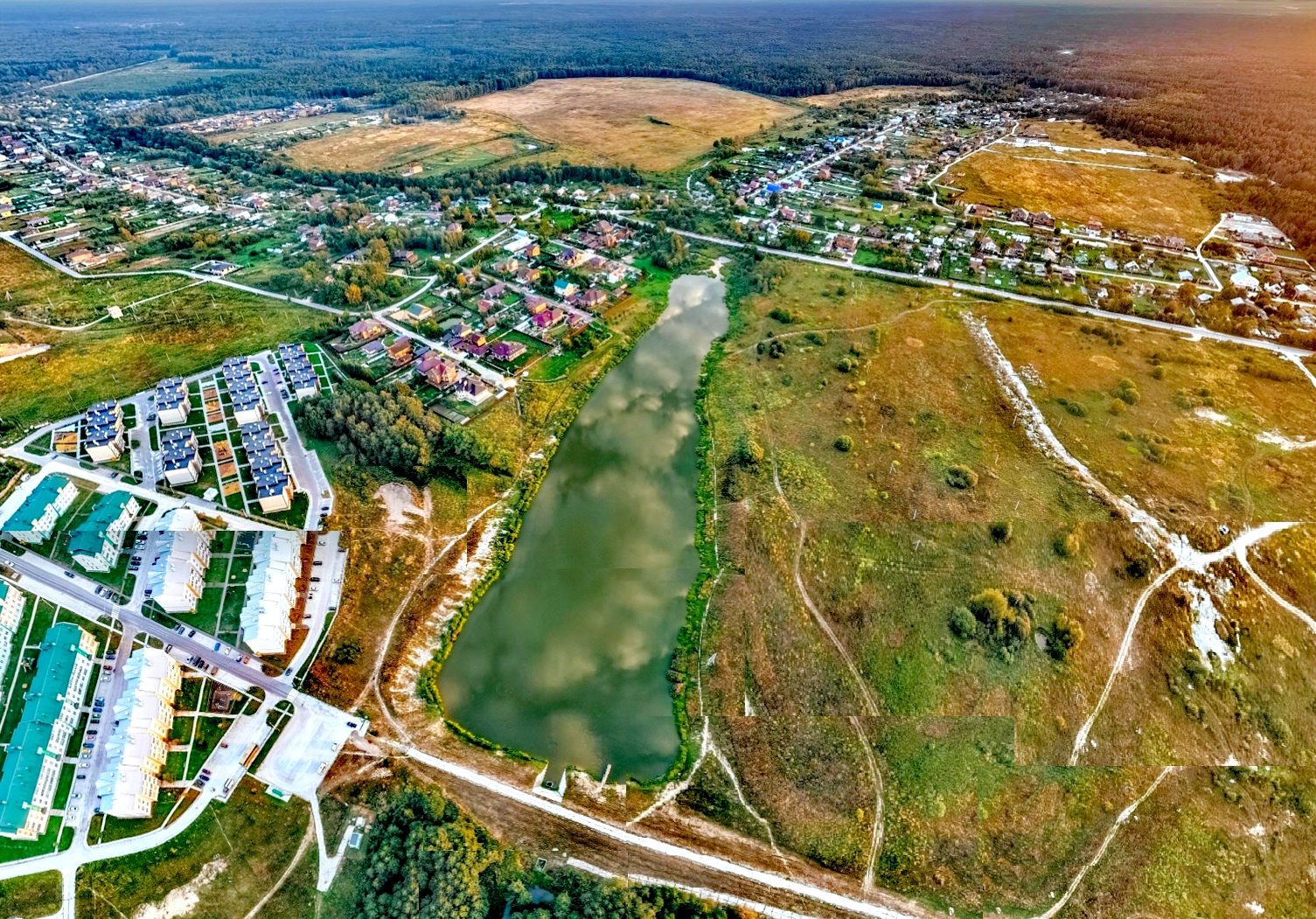 Реконструкция плотины на р. Гуслянка у д. Холмы